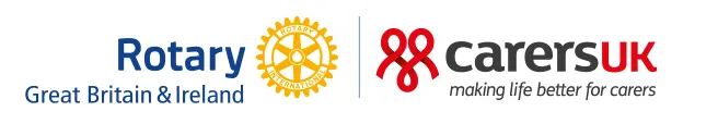 Rotary GB&I Carers UK Partnership banner