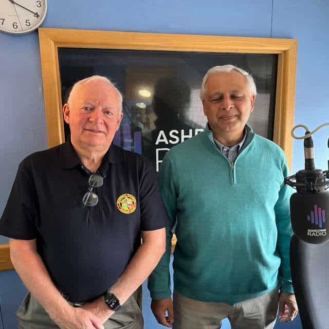Graham and Philip at Ashdown Radio